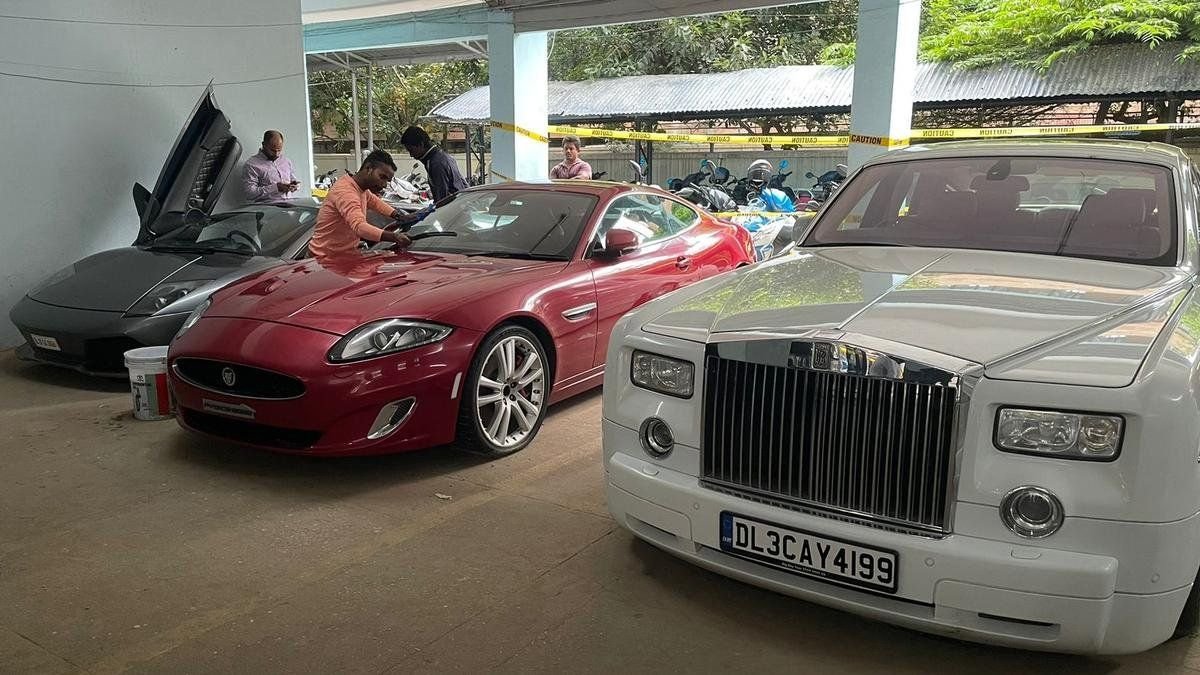 Sukesh Chandrasekhar Cars Auction